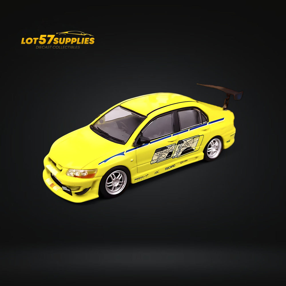 Fast Speed Mitsubishi Lancer Evolution EVO VII FNF Green Livery Figure Version 1:64 (ONLINE ORDER ONLY)