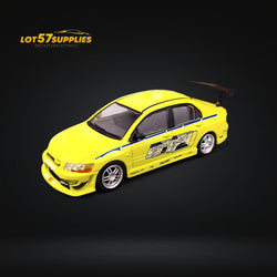 Fast Speed Mitsubishi Lancer Evolution EVO VII FNF Green Livery Figure Version 1:64 (ONLINE ORDER ONLY)