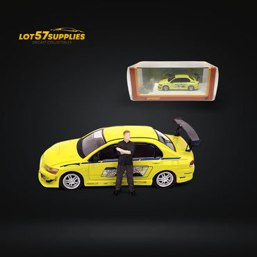 Fast Speed Mitsubishi Lancer Evolution EVO VII FNF Green Livery Figure Version 1:64 (ONLINE ORDER ONLY)