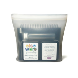 Watercolors To-Go Kit – Travel Friendly – 12 Colors (ONLINE ORDER ONLY)