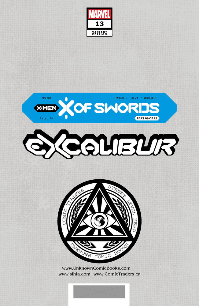 Excalibur #13 Unknown Comics Jay Anacleto Exclusive Virgin Var (10/21/2020) (Online Only)