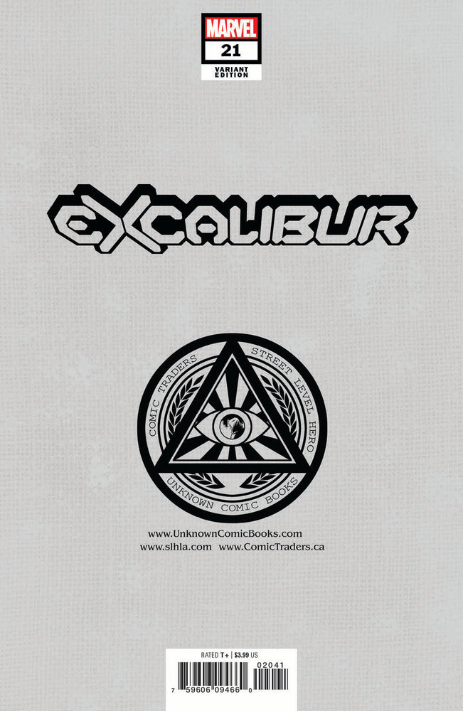 Excalibur #21 Unknown Comics David Nakayama Exclusive Virgin Var Gala (06/09/2021) (Online Only)