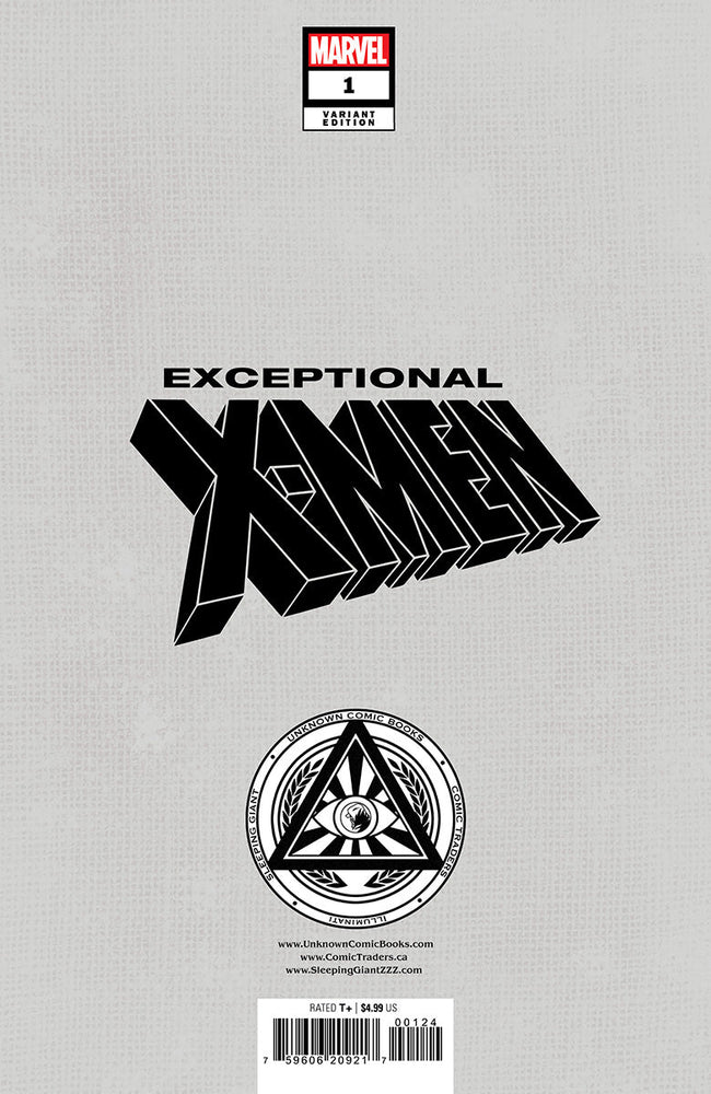 Exceptional X-Men #1 Unknown Comics Kaare Andrews Exclusive Connecting Virgin Var (09/04/2024) (Online Order Only)