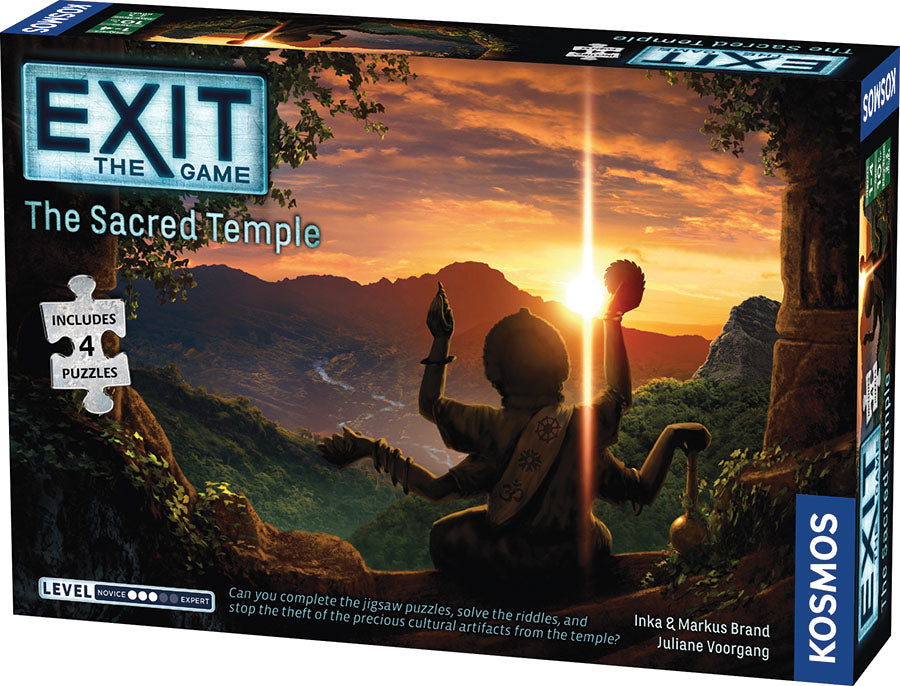 EXIT: The Sacred Temple (with Puzzle) (ONLINE ORDER ONLY)