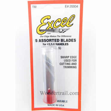 EXL20004 Assortment of  Hobby Blades for Number 2, 5 and 6 Handles (ONLINE ORDER ONLY)