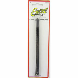 EXL20570 Assorted Coping Saw Blades 6.5 Inch Length Pack of 4 Excel Tools (ONLINE ORDER ONLY)