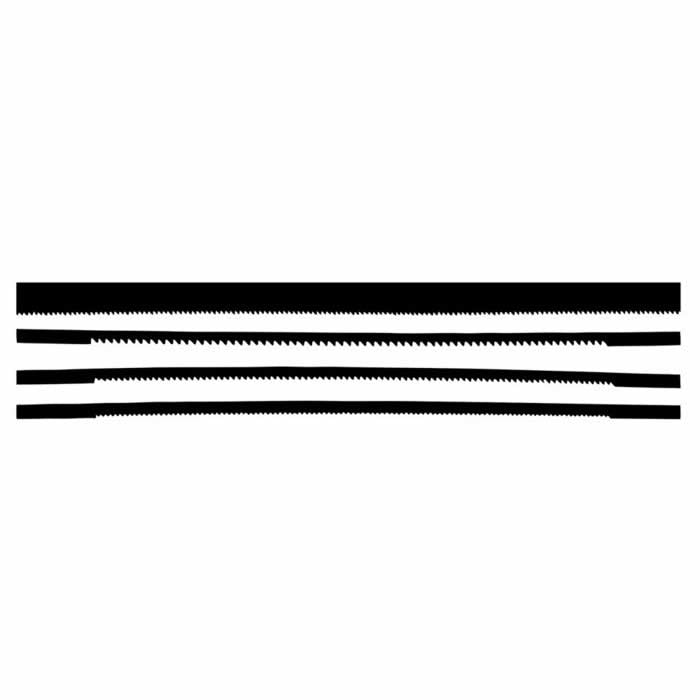 EXL20570 Assorted Coping Saw Blades 6.5 Inch Length Pack of 4 Excel Tools (ONLINE ORDER ONLY)