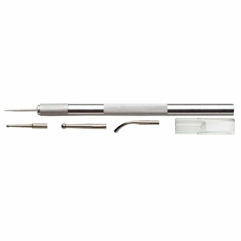 EXL30605 Burnishing Tool Set with 4 Tips Excel Tools (ONLINE ORDER ONLY)