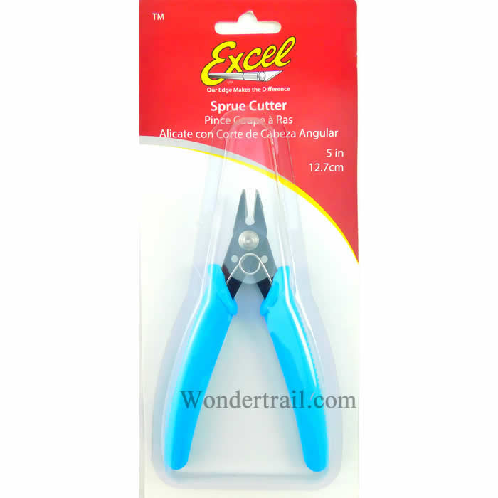 EXL55594 Sprue Cutter with Blue Comfort Grip Excel Hobby Tools (ONLINE ORDER ONLY)