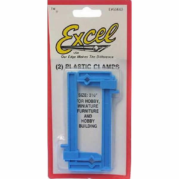 EXL55663 Small Hobby Clamp Set 3.5 Inch Excel Hobby Tools (ONLINE ORDER ONLY)