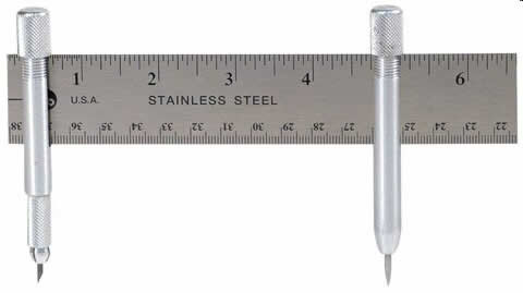 EXL70036 Excel Yardstick Compass Lead and Pin Post Excel Hobby Tools (ONLINE ORDER ONLY)
