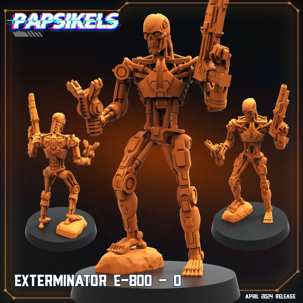 3D Printed Papsikels Exterminator E 800 Set Democracy Troopers SciFi Set 28mm 32mm (Online Only)