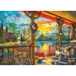 Early Morning Fishing 500 Piece Jigsaw Puzzle Eurographics (ONLINE ORDER ONLY)