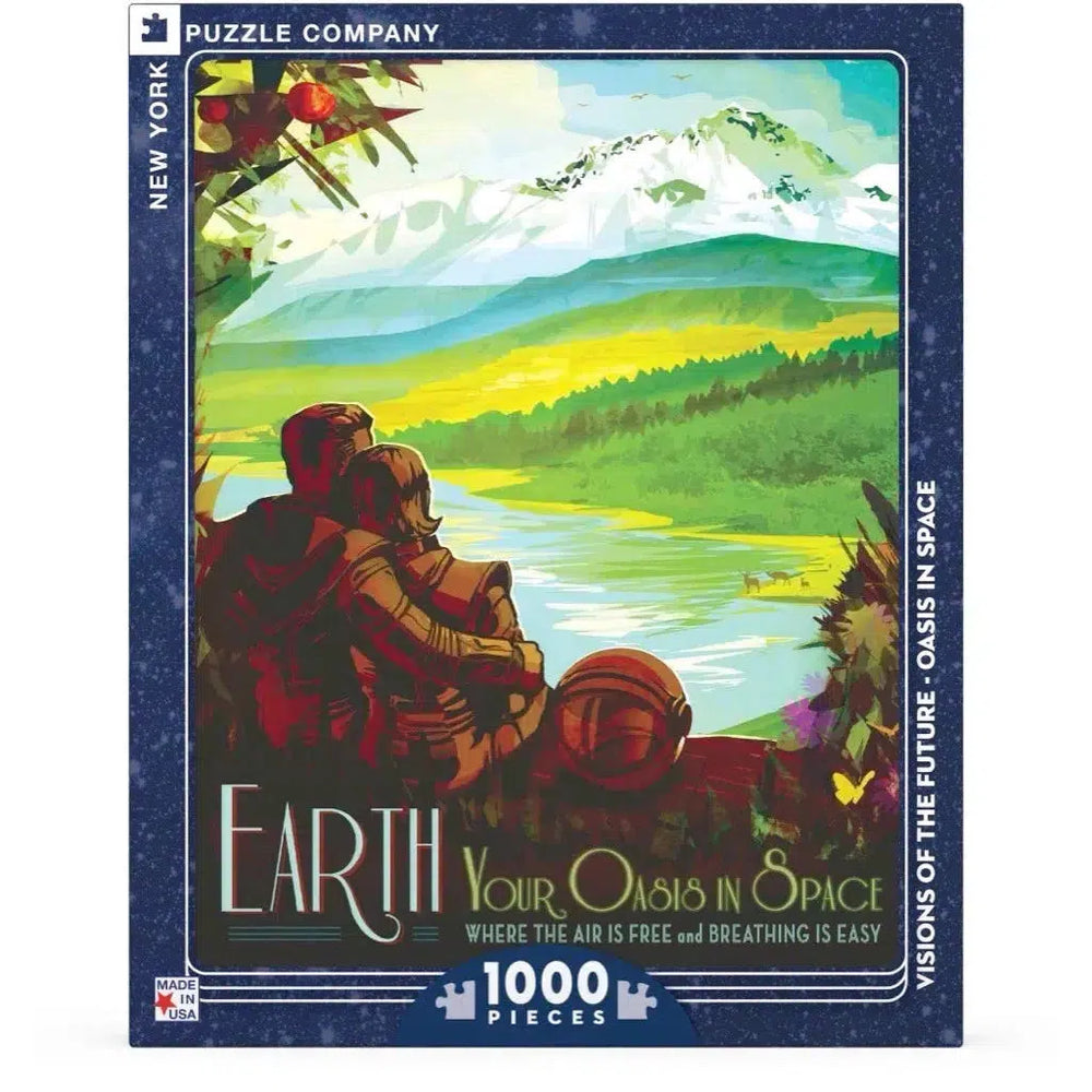 Earth 1000 Piece Jigsaw Puzzle NYPC (ONLINE ORDER ONLY)
