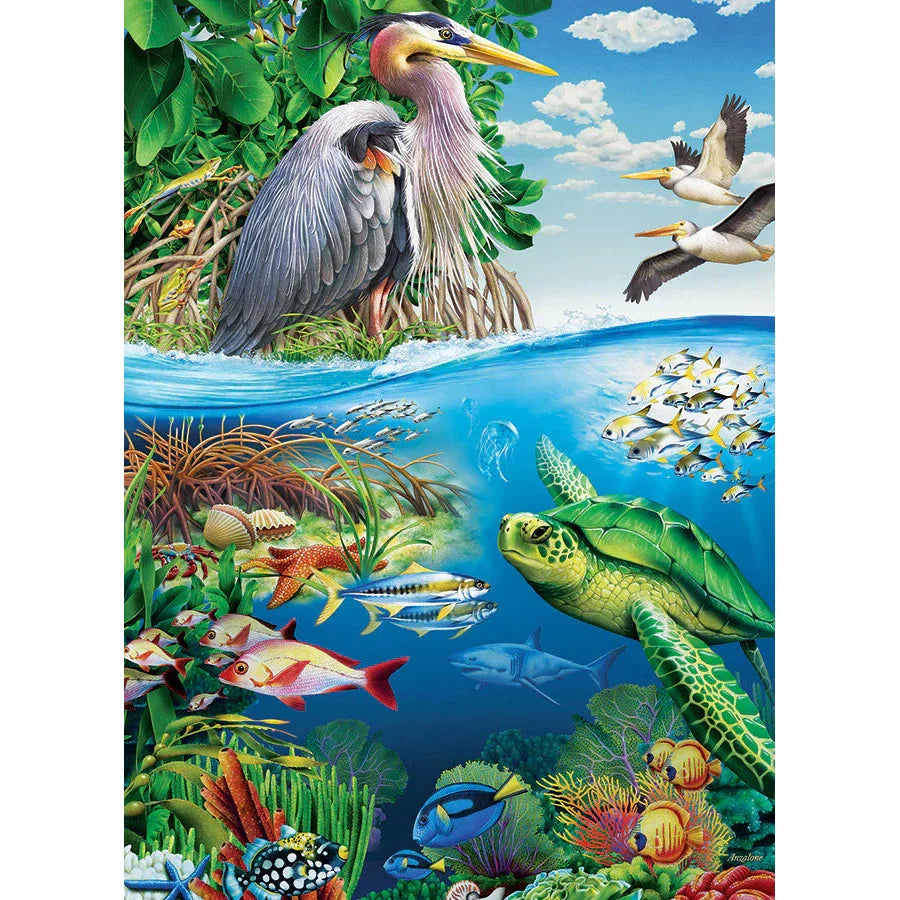 Earth Day 350 Piece Family Jigsaw Puzzle Cobble Hill (ONLINE ORDER ONLY)