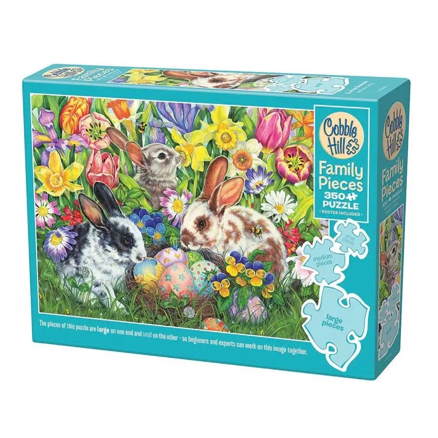 Easter Bunnies 350 Piece Family Jigsaw Puzzle Cobble Hill (ONLINE ORDER ONLY)