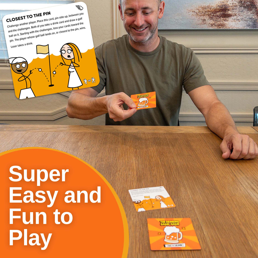 The Drinking Game Game - A Collection of Fun Adult Mini Games for Parties (ONLINE ORDER ONLY)