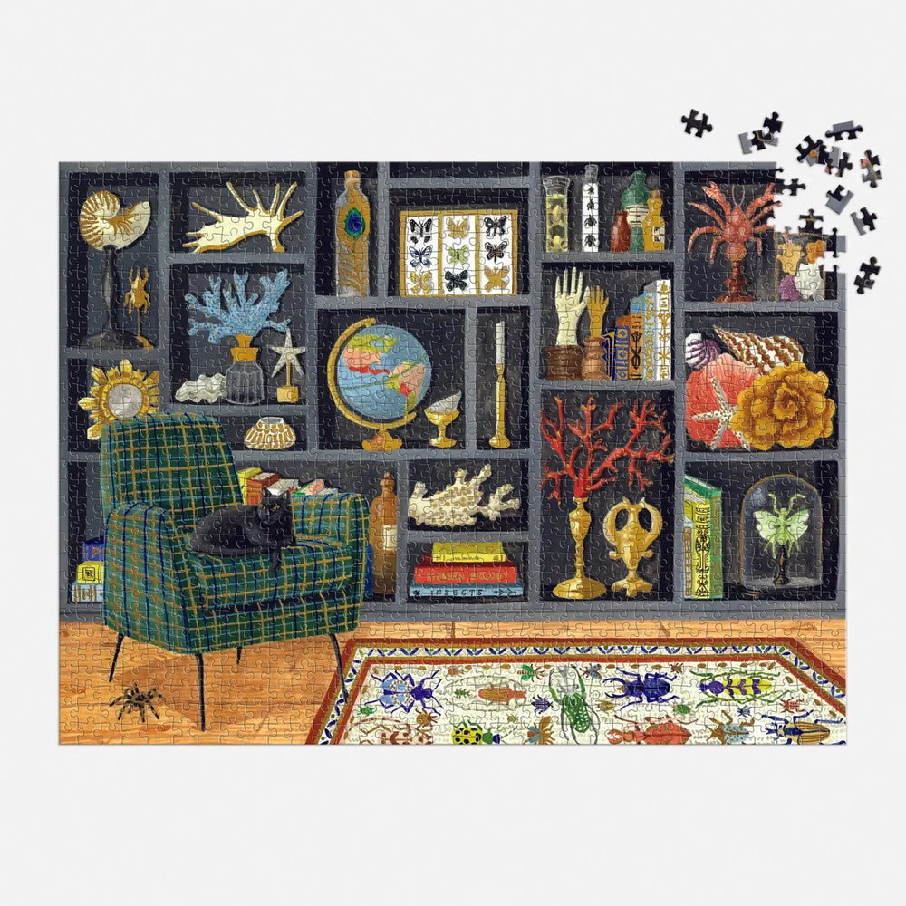 Eclectic Treasures 1000 Piece Jigsaw Puzzle Galison (ONLINE ORDER ONLY)