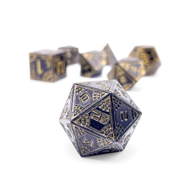 Eclipse - Space Dice 7 Piece RPG Set Alloy Metal Dice (Online Only)