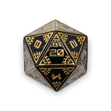 Space Dice Meteor Runestones™ - 25mm D20 - Eclipse (Online Only)