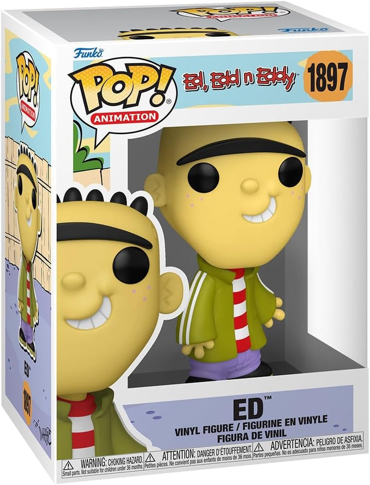 Ed, Edd n Eddy Ed Funko Pop! Vinyl Figure #1897 with Funko Protector (Online Order Only)