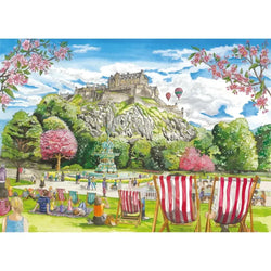 Edinburgh Set of 2 500 Piece Jigsaw Puzzles Gibsons (ONLINE ORDER ONLY)