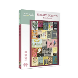 Edward Gorey's Book Covers 1000 Piece Jigsaw Puzzle Pomegranate (ONLINE ORDER ONLY)