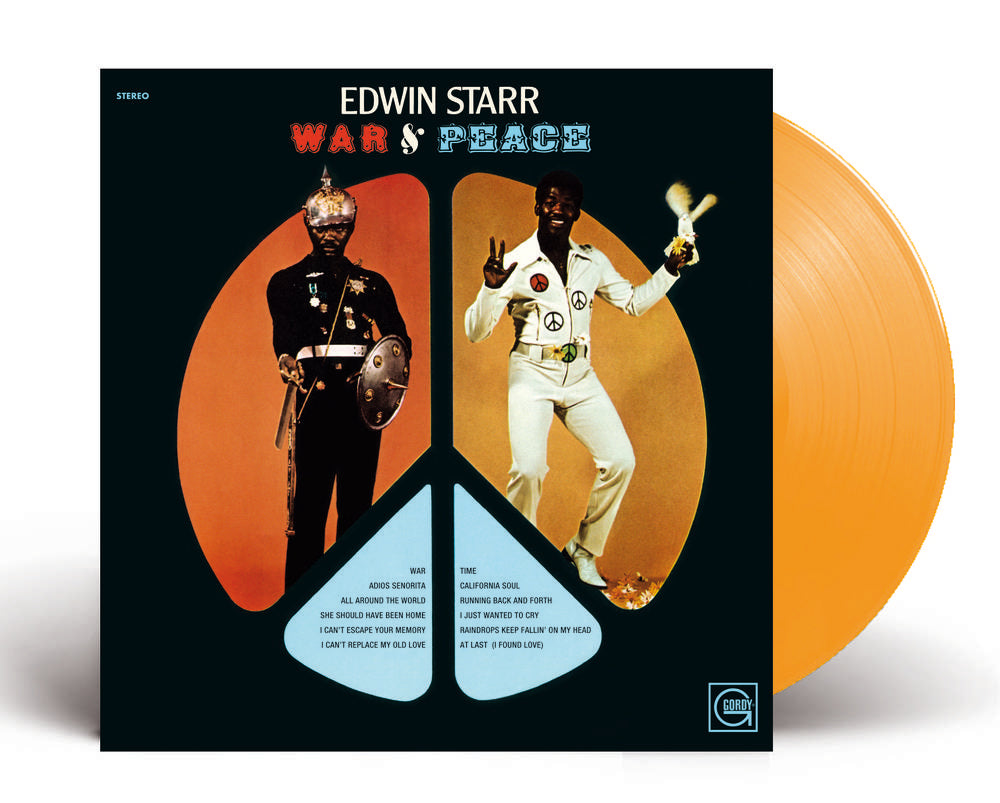 Edwin Starr - War & Peace (Limited Edition, 140 Gram Orange Vinyl) [Vinyl] (ONLINE ORDER ONLY)