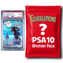 Eeveelutions PSA 10 Graded PKM Card Mystery Pack Trading Card Game