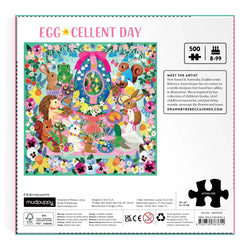 Egg-cellent Day 500 Piece Jigsaw Puzzle Mudpuppy
