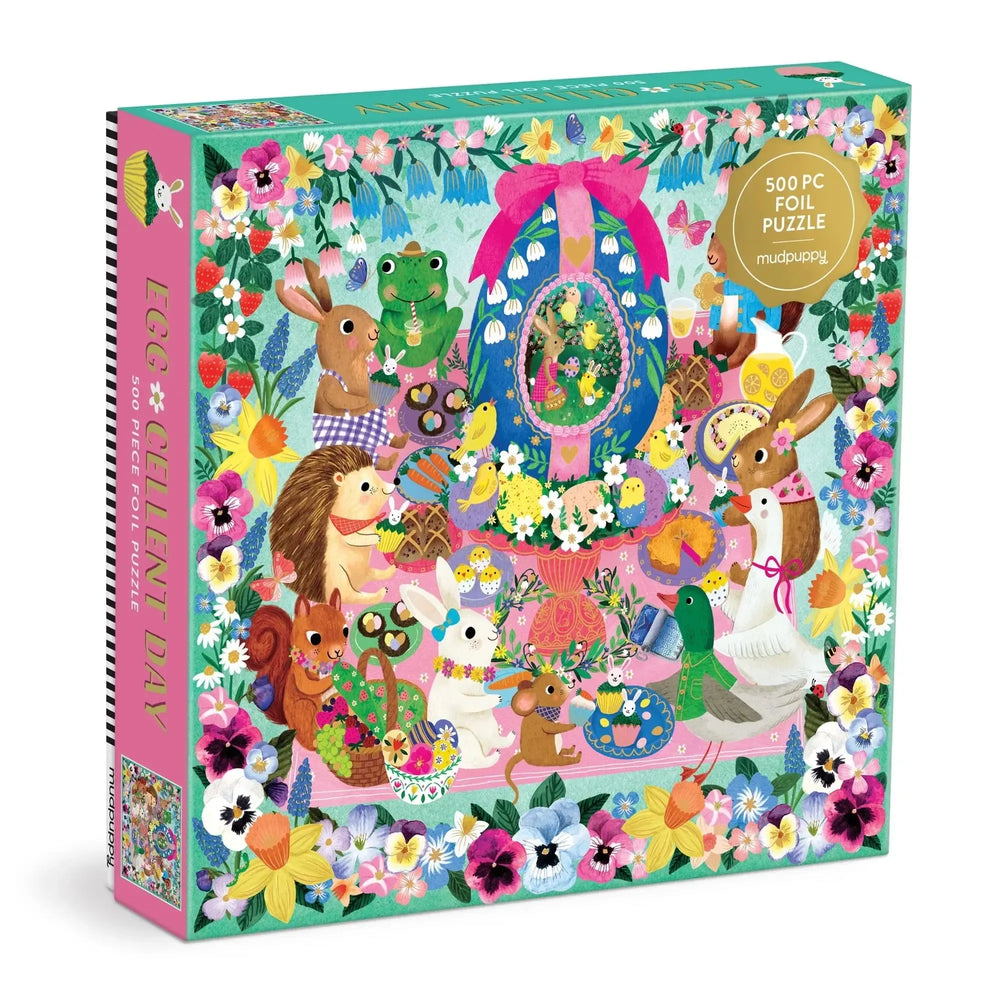 Egg-cellent Day 500 Piece Jigsaw Puzzle Mudpuppy