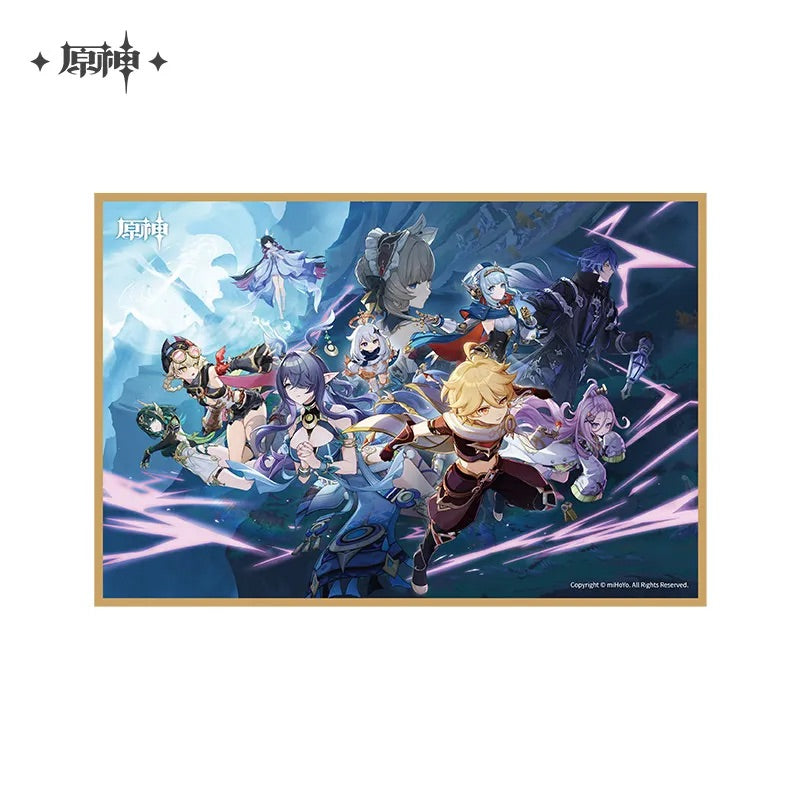 Genshin Impact Shikishi Card Board (ONLINE ORDER ONLY)