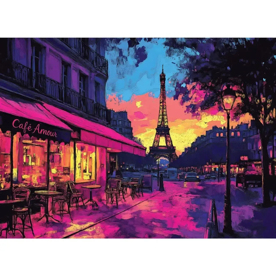 Eiffel Glow 1000 Piece Jigsaw Puzzle Final Piece