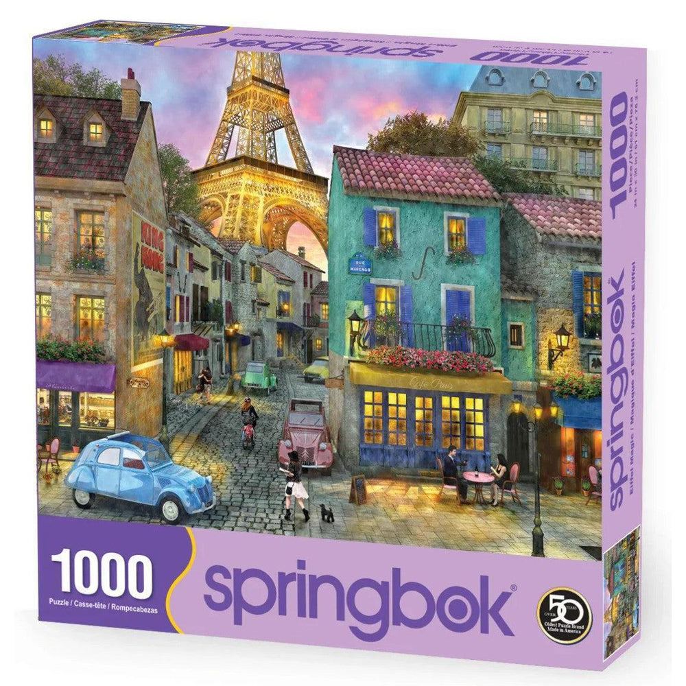 Eiffel Magic 1000 Piece Jigsaw Puzzle Springbok (ONLINE ORDER ONLY)