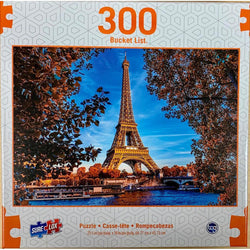 Eiffel Tower Bucket List 300 Piece Jigsaw Puzzle Sure Lox (ONLINE ORDER ONLY)