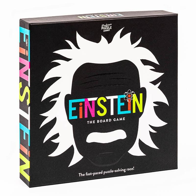 Einstein the Board Game - Fast Paced Puzzle Solving Race - Professor Puzzle (ONLINE ORDER ONLY)