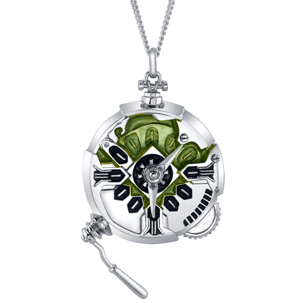 League of Legends X RockLove ARCANE Ekko Stopwatch Necklace (ONLINE ORDER ONLY)