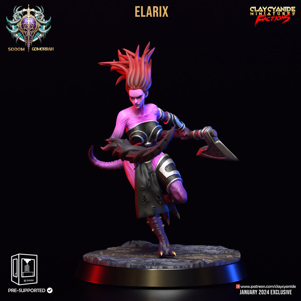 3D Printed Clay Cyanide Sodomite Vexxers FACTION 28 32 mm D&D (Online Only)