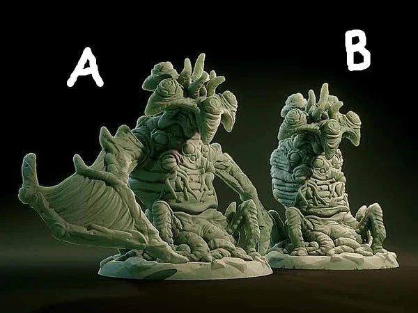 3D Printed Nafarrate Elder Thing Lovecraftian Bestiary 28 32 mm D&D (Online Only)