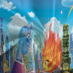 Elemental Bedding Set Pattern Quilt Cover Without Filler (Online Order Only)