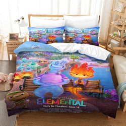 Elemental Bedding Set Pattern Quilt Cover Without Filler (Online Order Only)