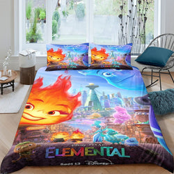 Elemental Bedding Set Pattern Quilt Cover Without Filler (Online Order Only)