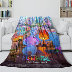 Elemental Blanket Flannel Fleece Throw Room Decoration (Online Order Only)