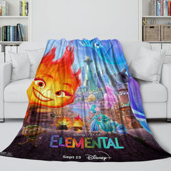 Elemental Blanket Flannel Fleece Throw Room Decoration (Online Order Only)