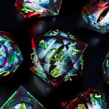 Elemental Dragon Liquid Core Dice Set (ONLINE ORDER ONLY)