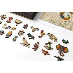 Elephant 250 Piece Wooden Jigsaw Puzzle Geek Toys (ONLINE ORDER ONLY)
