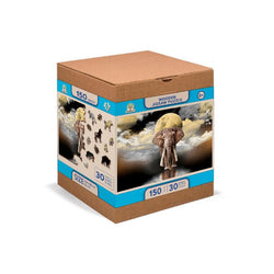 Elephant Dreams 150 Piece Wood Jigsaw Puzzle Wooden City (ONLINE ORDER ONLY)