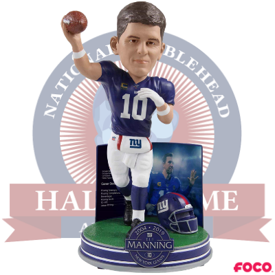 Eli Manning New York Giants Retirement Bobblehead (ONLINE ORDER ONLY)