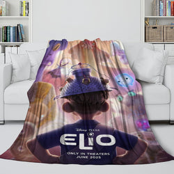 Elio Pattern Blanket Flannel Throw Room Decoration (Online Order Only)
