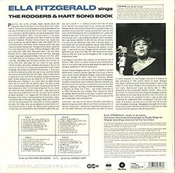 Ella Fitzgerald Sings The Rodgers & Hart Song Book (Gatefold LP Jacket, Limited Edition, 180 Gram Vinyl) [Import] (2 Lp's) [Vinyl] (ONLINE ORDER ONLY)
